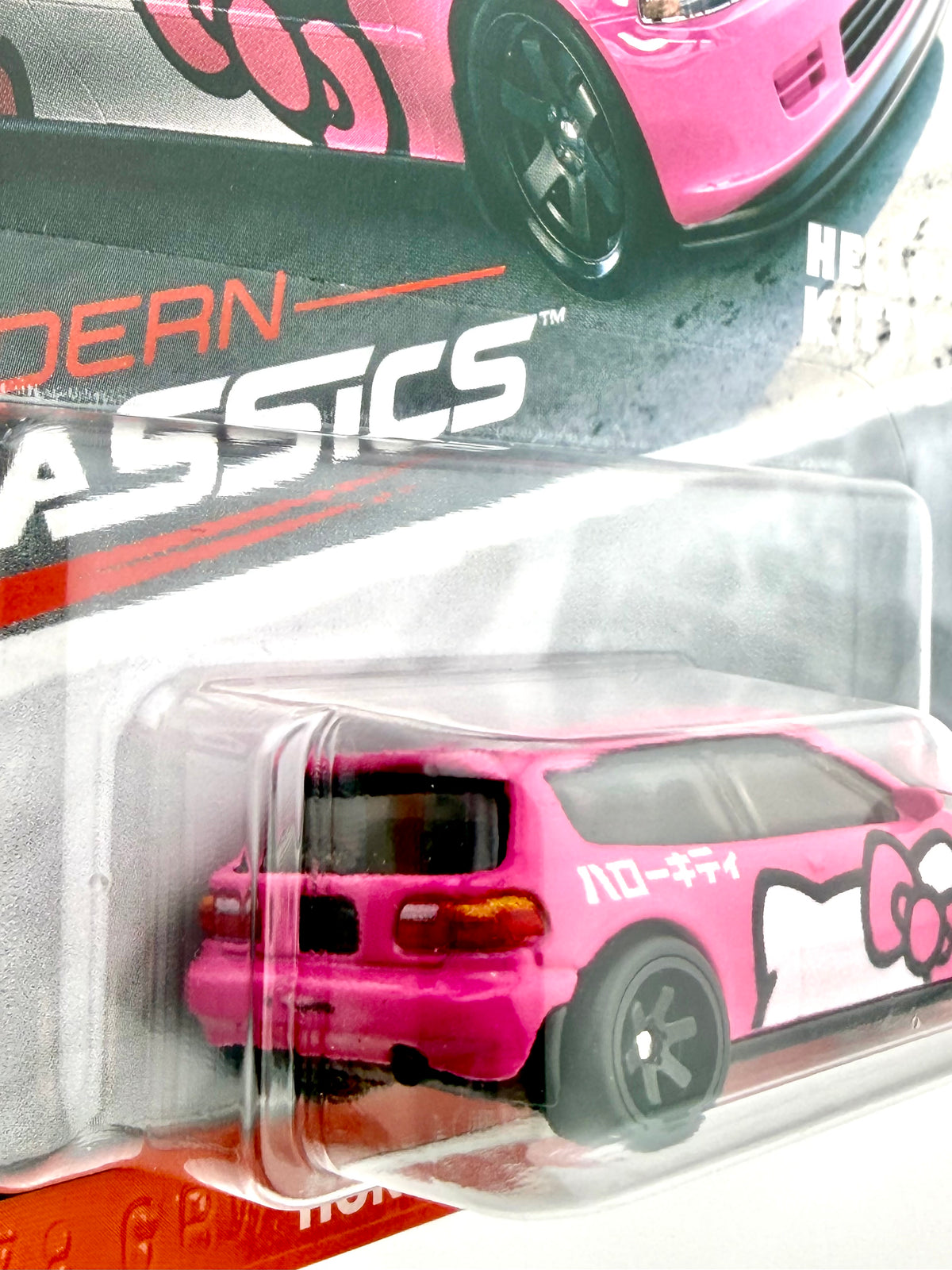 Hot Wheels Premium Honda Civic EG - Hello Kitty - Modern Classics 1/5 - 2020