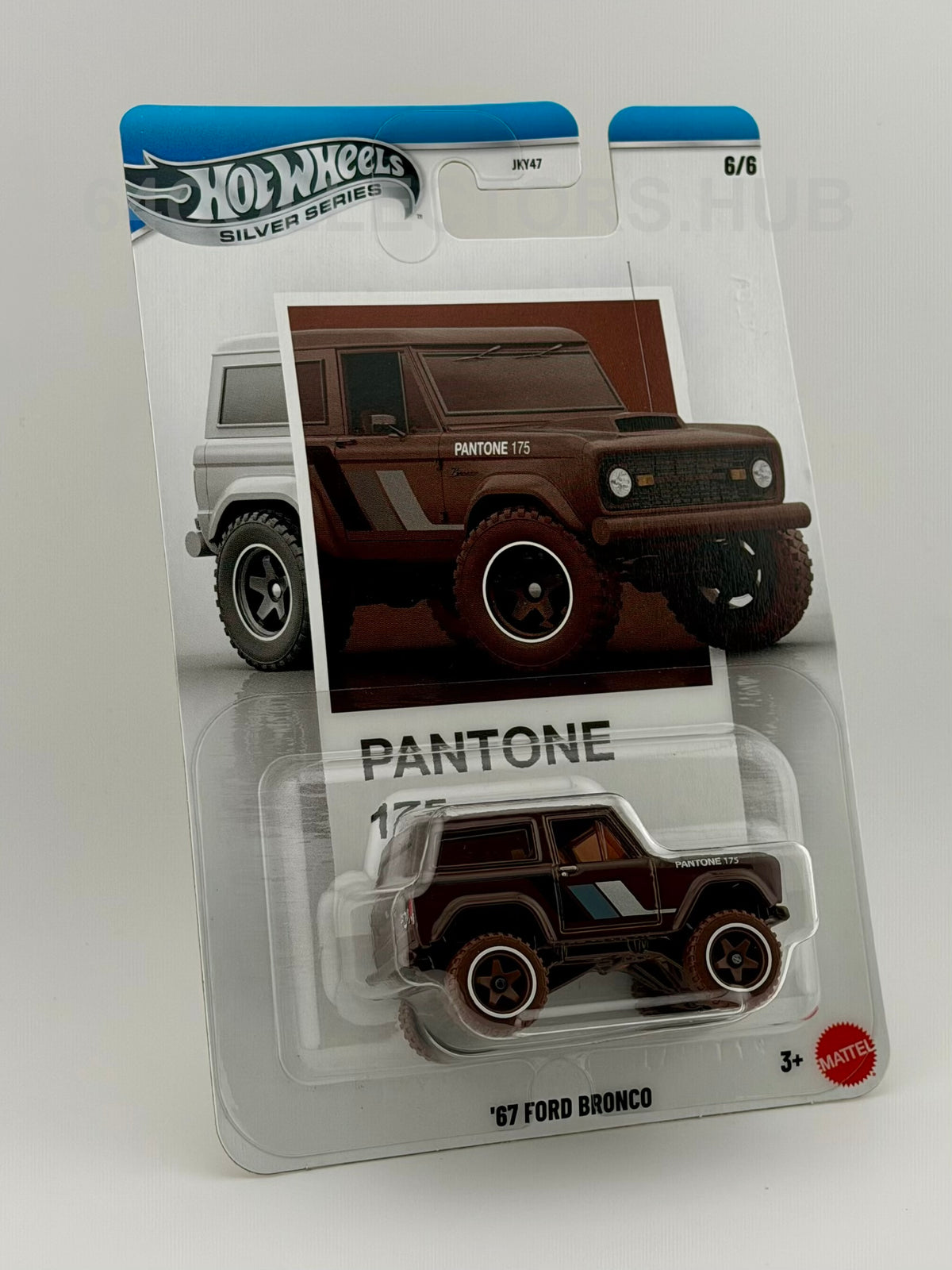 Hot Wheels Silver Series ’67 Ford Bronco - Pantone 175 - 2026 - Chase
