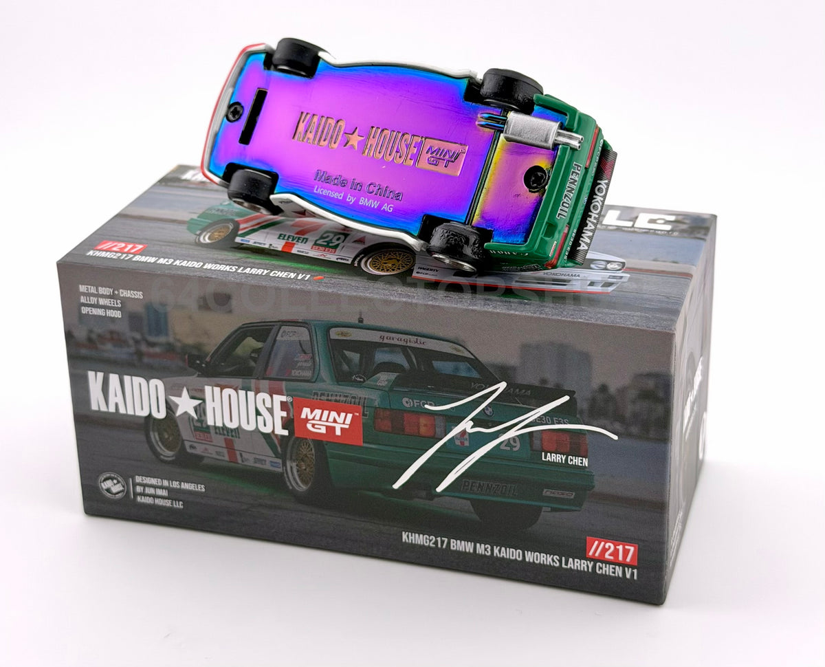 Kaido House Mini GT - BMW M3 Kaido Works Larry Chen V1 7-Eleven - #217 - Sealed