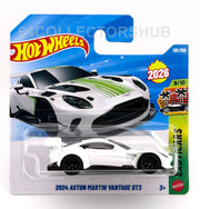Hot Wheels - 2024 Aston Martin Vantage GT3 White - Exoticars 125/250 - 2026