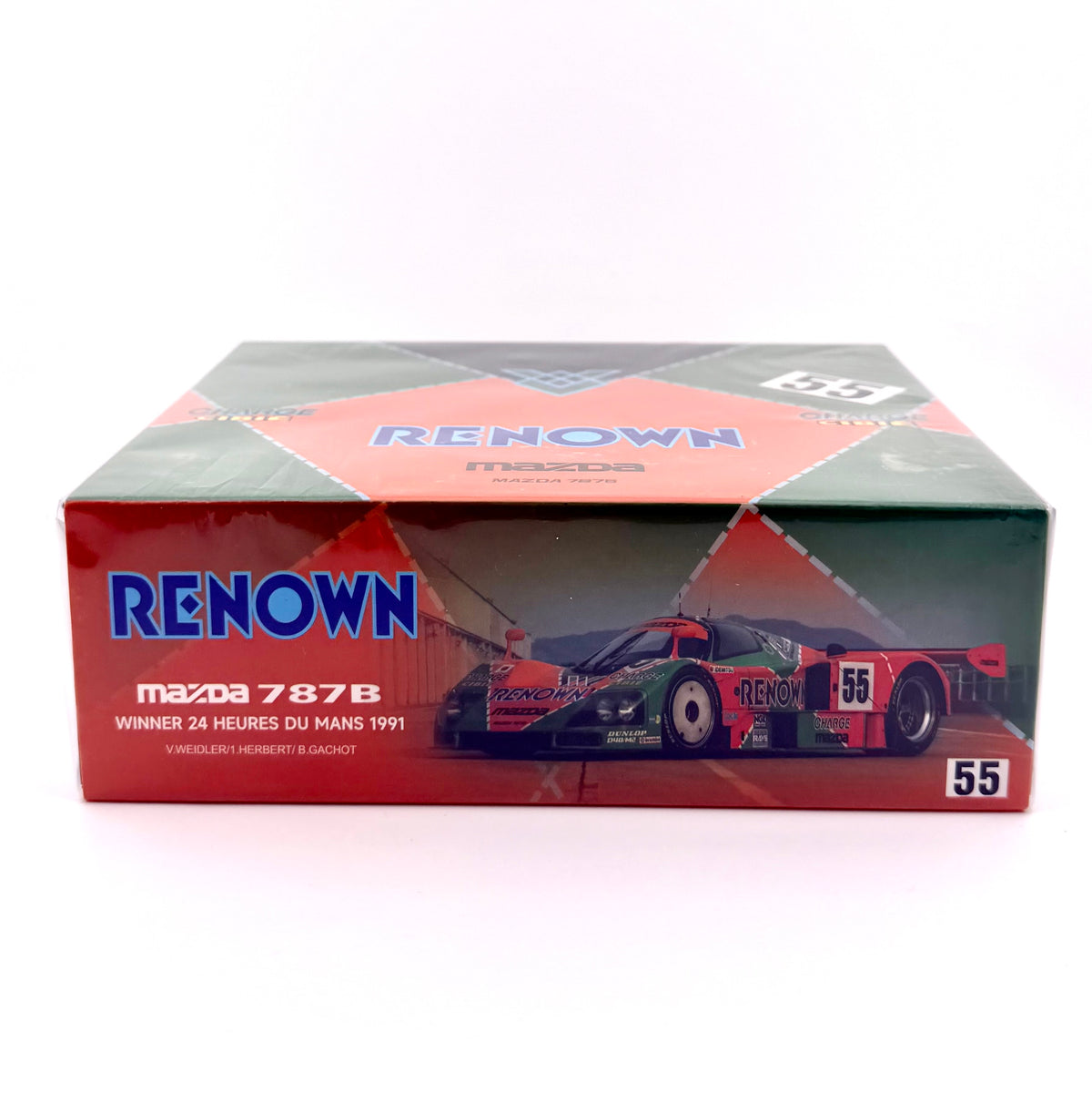 MotorHelix - Mazda 787B - Renown 55 24 Heures De Mans - Le Mans 1991 Winner - 1/64