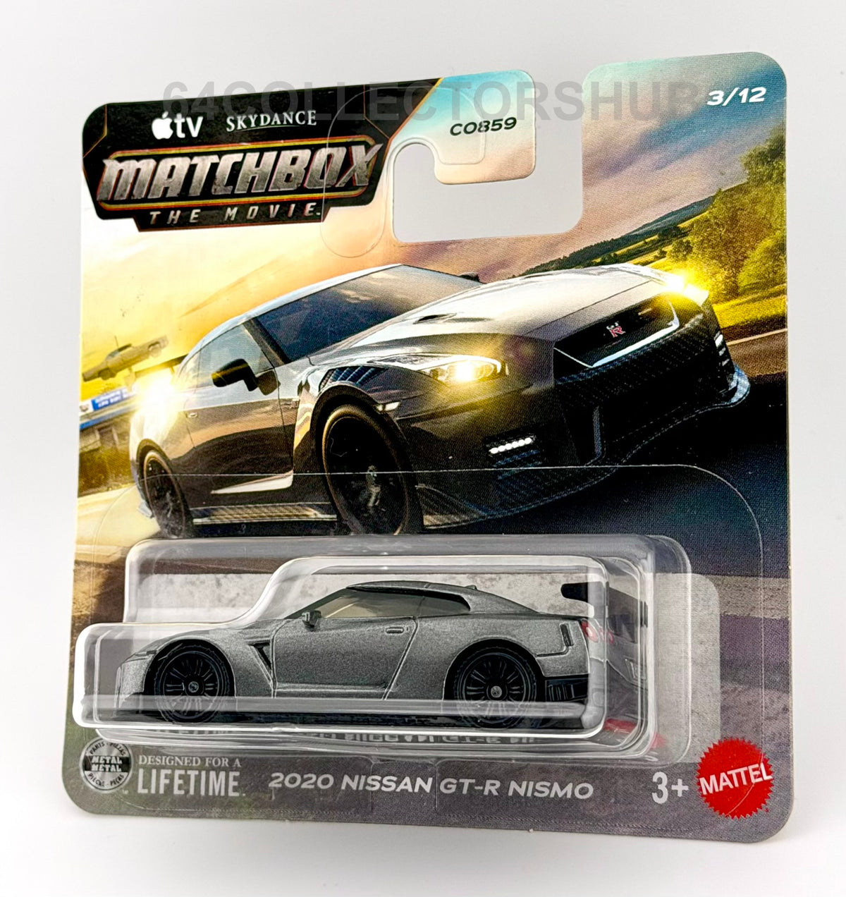 Matchbox The Movie - 2020 Nissan GT-R NISMO - Grey - 3/12 - 2026