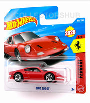 Hot Wheels - Ferrari Dino 206 GT - Red - 150/250 - 2026