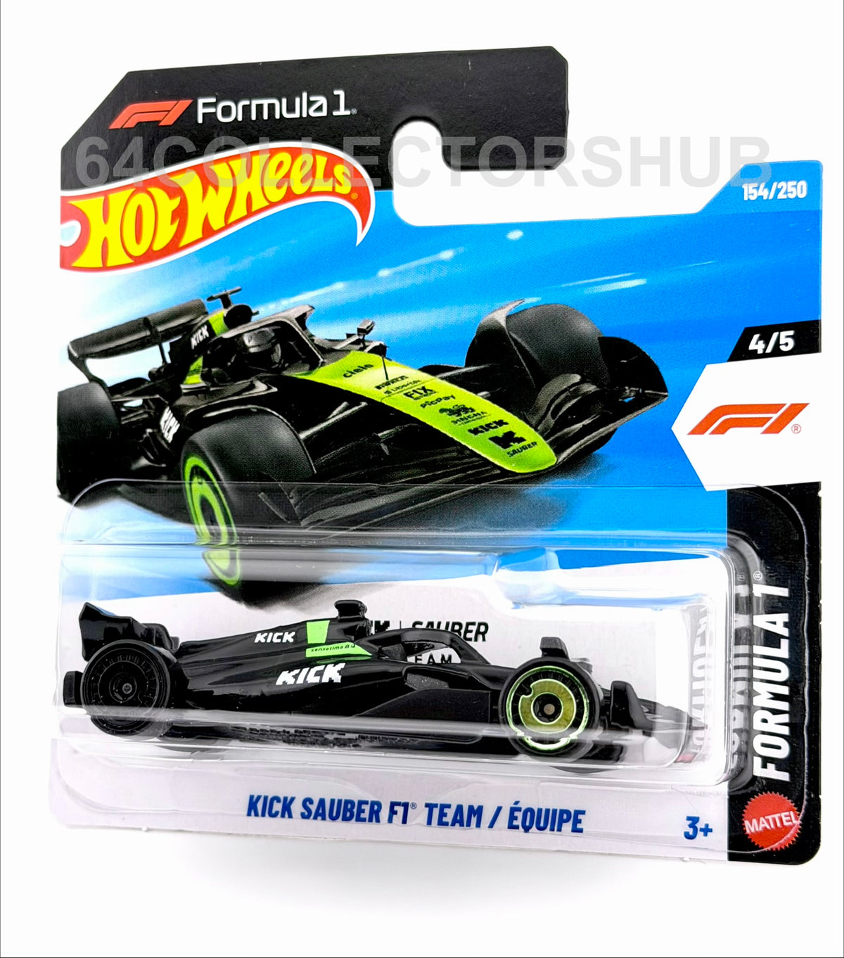 Hot Wheels - Kick Sauber F1 Team - Black - Formula 1 - 154/250 - 2025