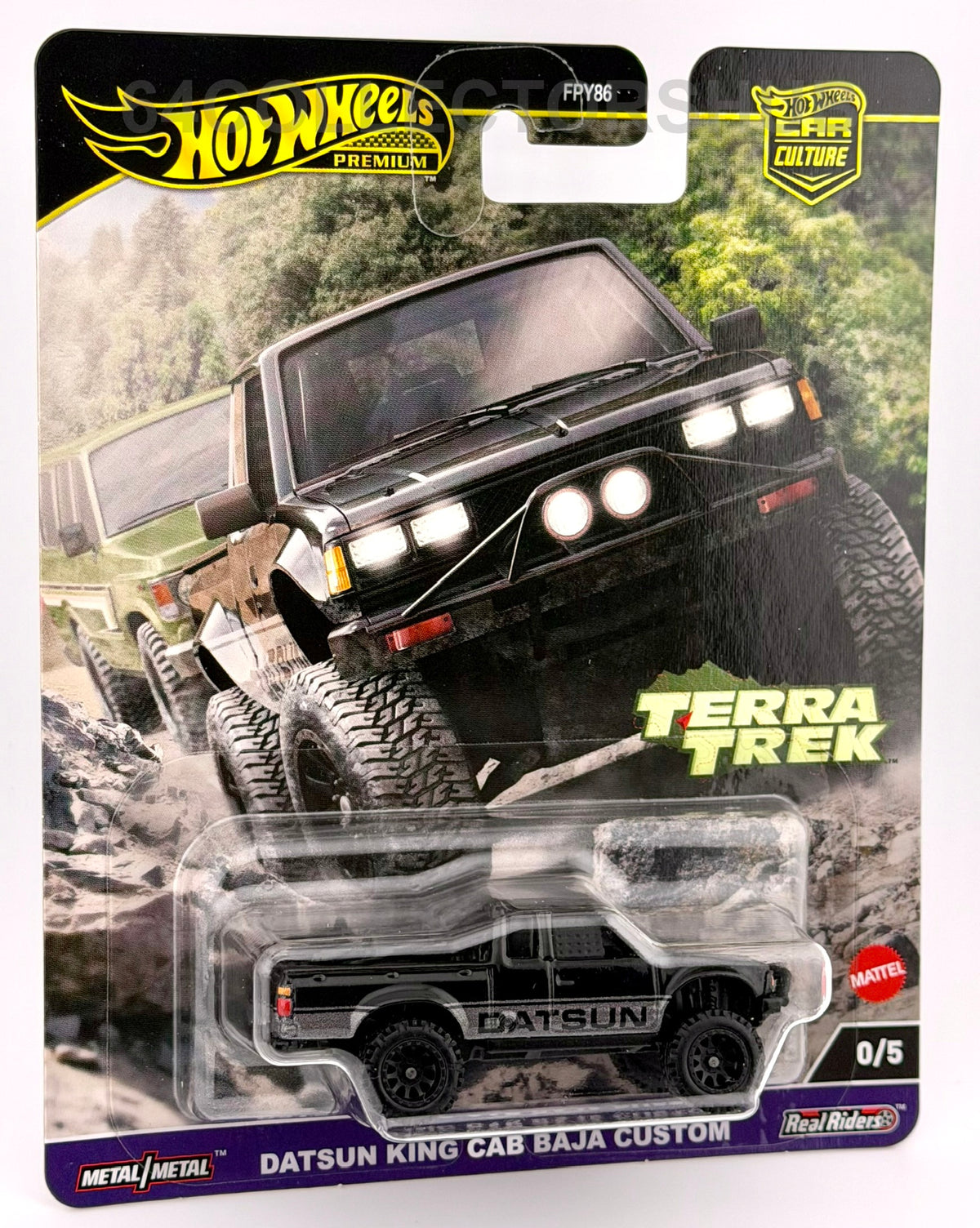 Hot Wheels Premium - Datsun King Cab Baja Custom - Terra Trek Chase - 0/5