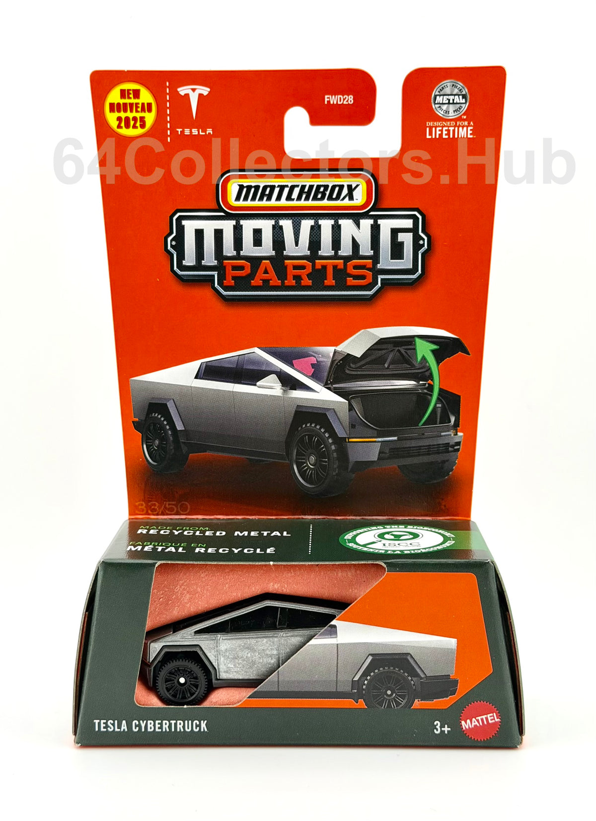 Matchbox Moving Parts - Tesla Cybertruck - 2025 Release