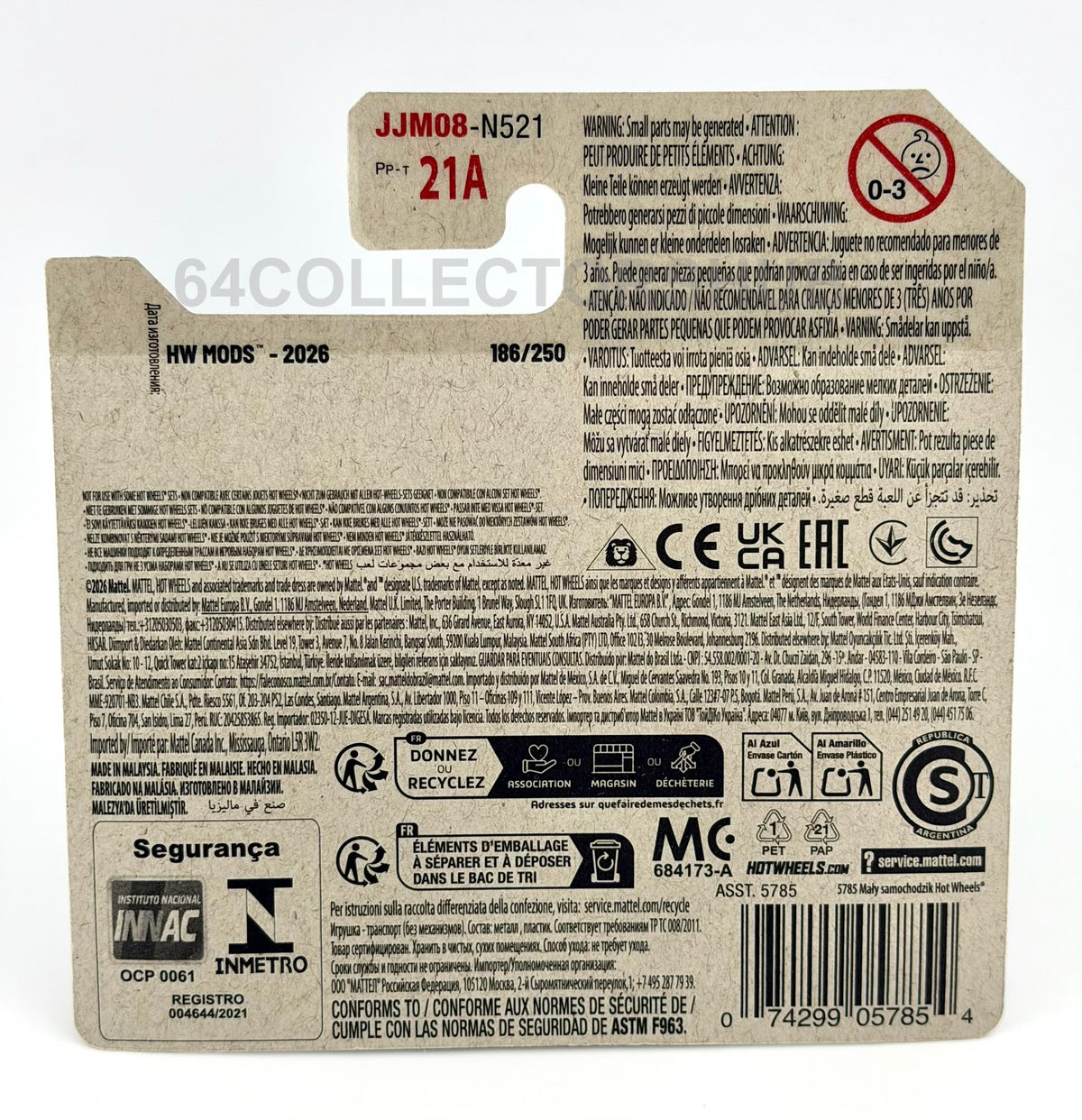 Hot Wheels - Amaru GTC - Treasure Hunt J Case - 186/250 - 2026