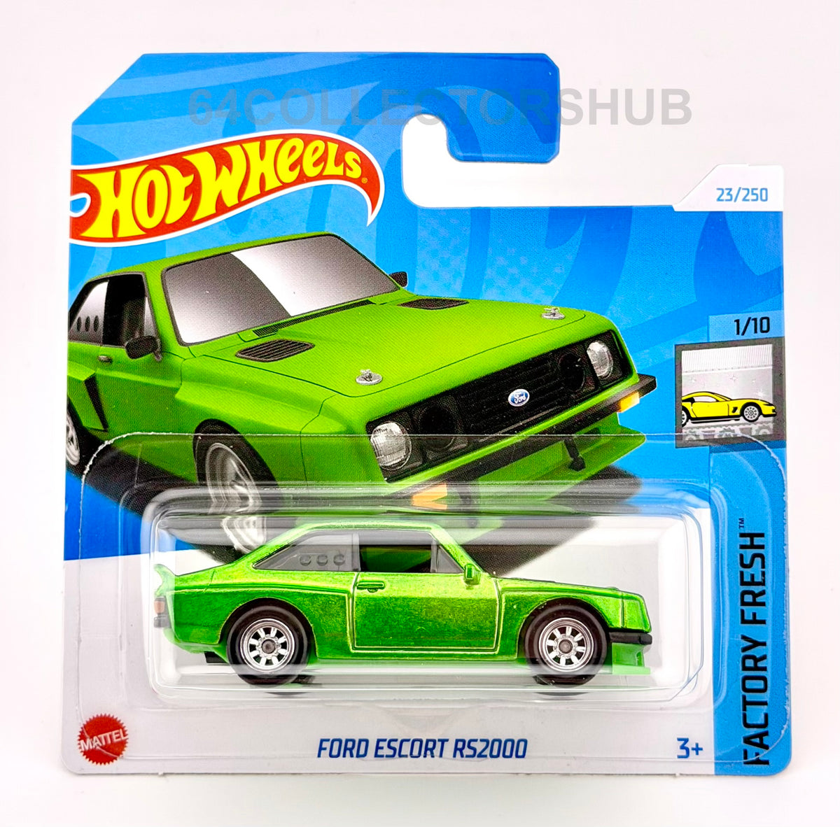Hot Wheels - Ford Escort RS2000 - Super Treasure Hunt - 23/250 - 2024 A Case