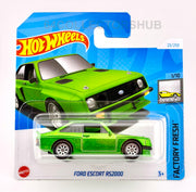 Hot Wheels - Ford Escort RS2000 - Super Treasure Hunt - 23/250 - 2024 A Case