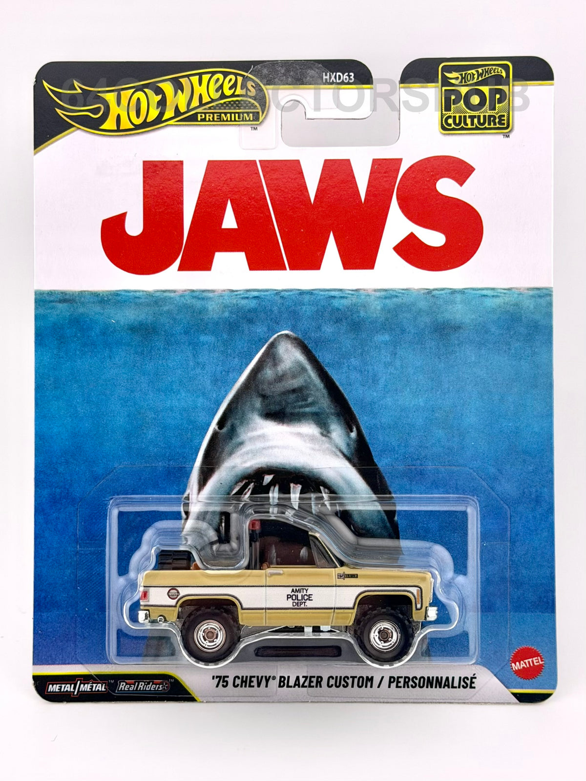 Hot Wheels Premium - '75 Chevy Blazer Custom - Jaws - Pop Culture