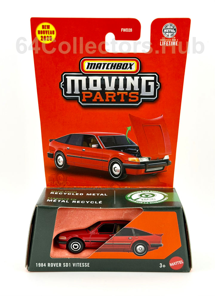 Matchbox Moving Parts - 1984 Rover SD1 Vitesse - 2025 Release