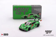 MINI GT - Porsche 911 GT3 R #77 - AO Racing Rexy - Daytona 2024 - #889 - Boxed