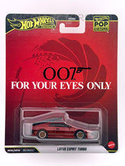 Hot Wheels Premium - Lotus Esprit Turbo - James Bond 007 - For Your Eyes Only