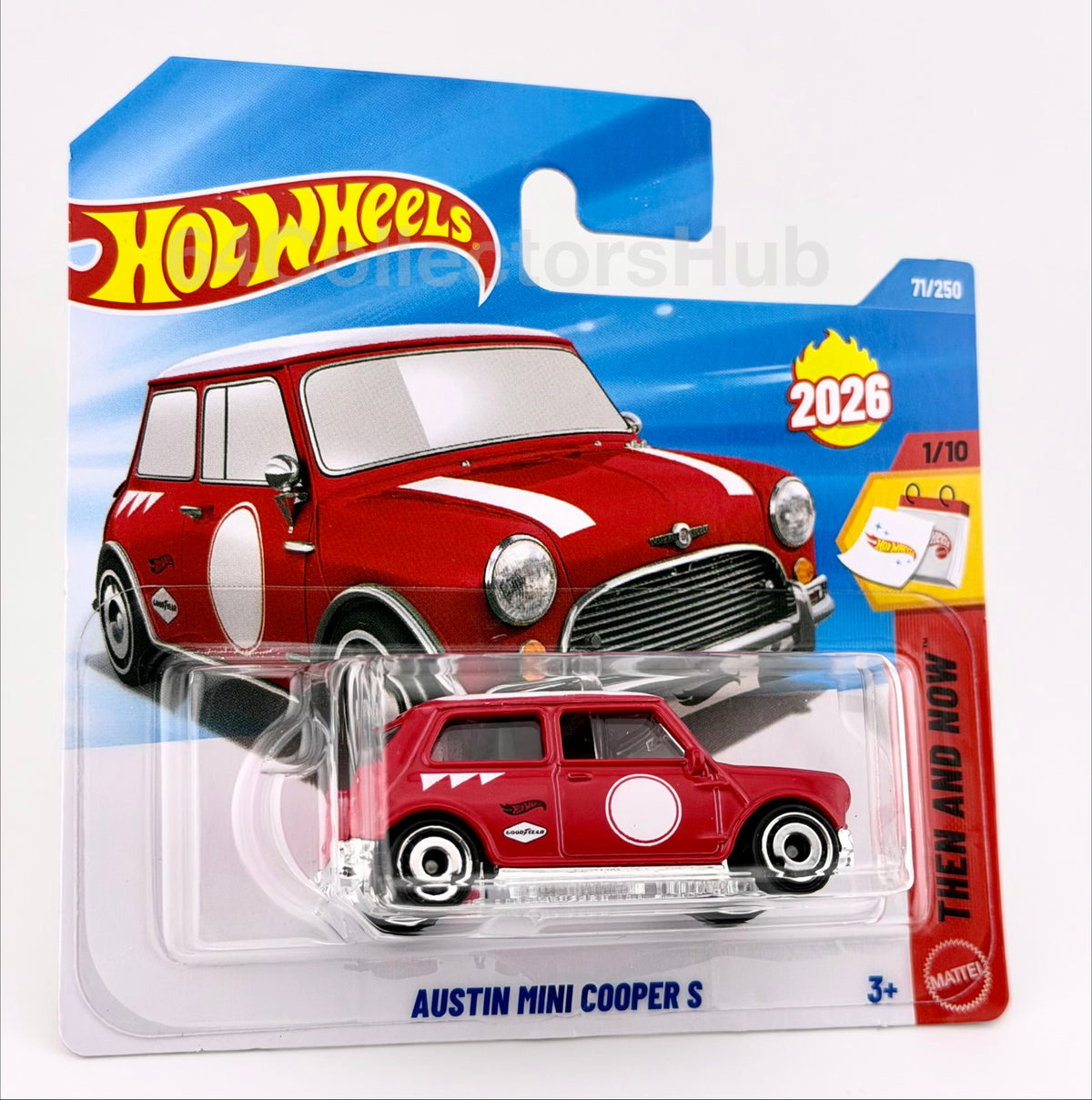 Hot Wheels - Austin Mini Cooper S - Red - Then And Now - 71/250 - 2026