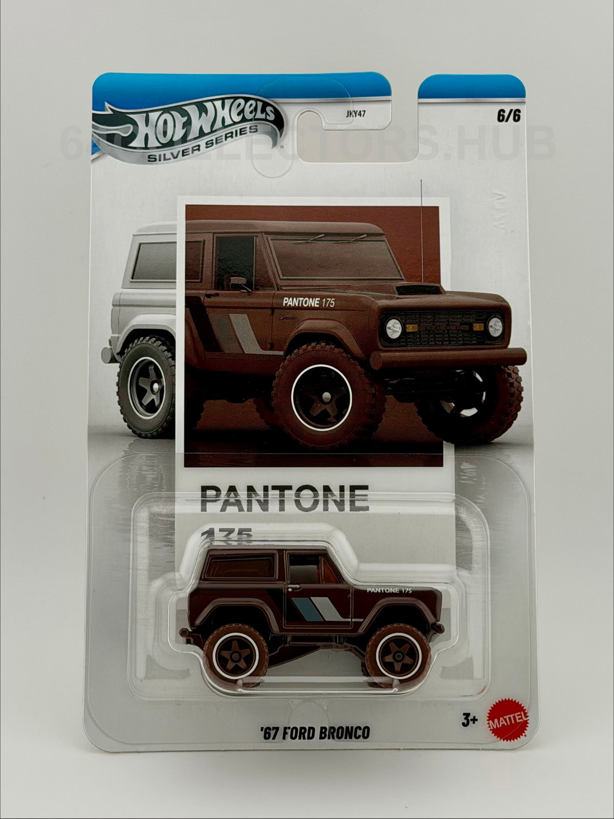 Hot Wheels Silver Series ’67 Ford Bronco - Pantone 175 - 2026 - Chase