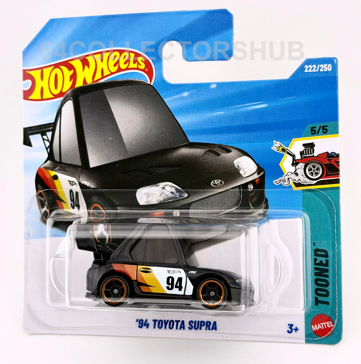 Hot Wheels - ’94 Toyota Supra - Black - Tooned - 222/250 - 2026
