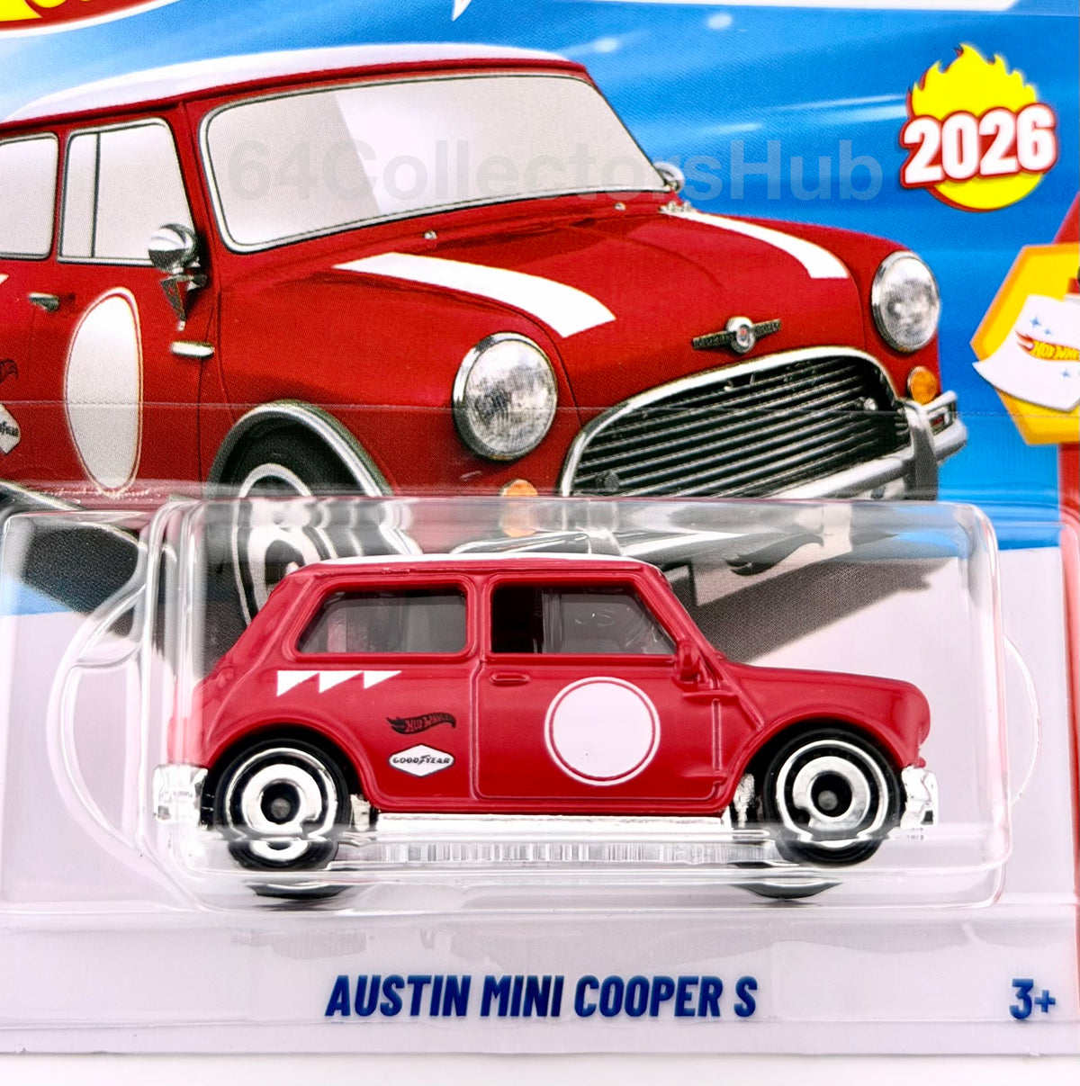 Hot Wheels - Austin Mini Cooper S - Red - Then And Now - 71/250 - 2026