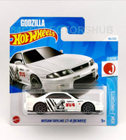 Hot Wheels - Nissan Skyline GT-R (BCNR33) (White) - Godzilla - 96/250 - 2024