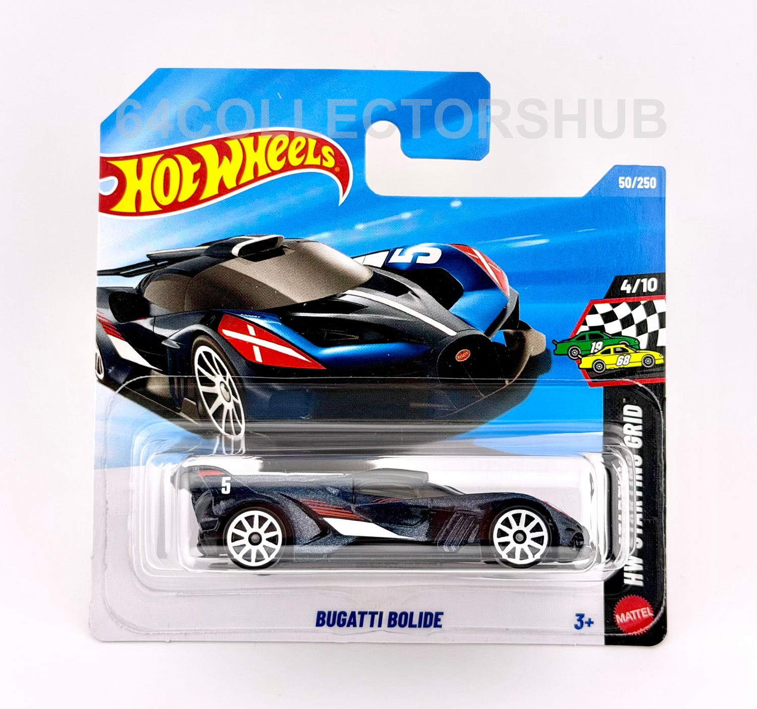 Hot Wheels - Bugatti Bolide - Blue - HW Starting Grid - 50/250 - 2026