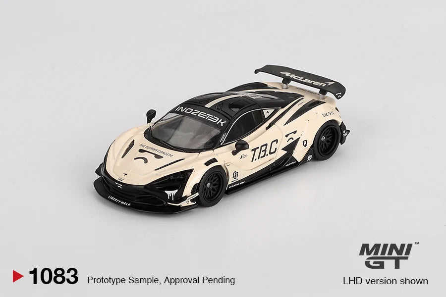 Mini GT - McLaren 720S LB Works The Boring Concept #1083 - Boxed
