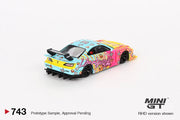 MINI GT - Nissan Silvia S15 LB-Super Silhouette LBWK KUMA #743 - Boxed