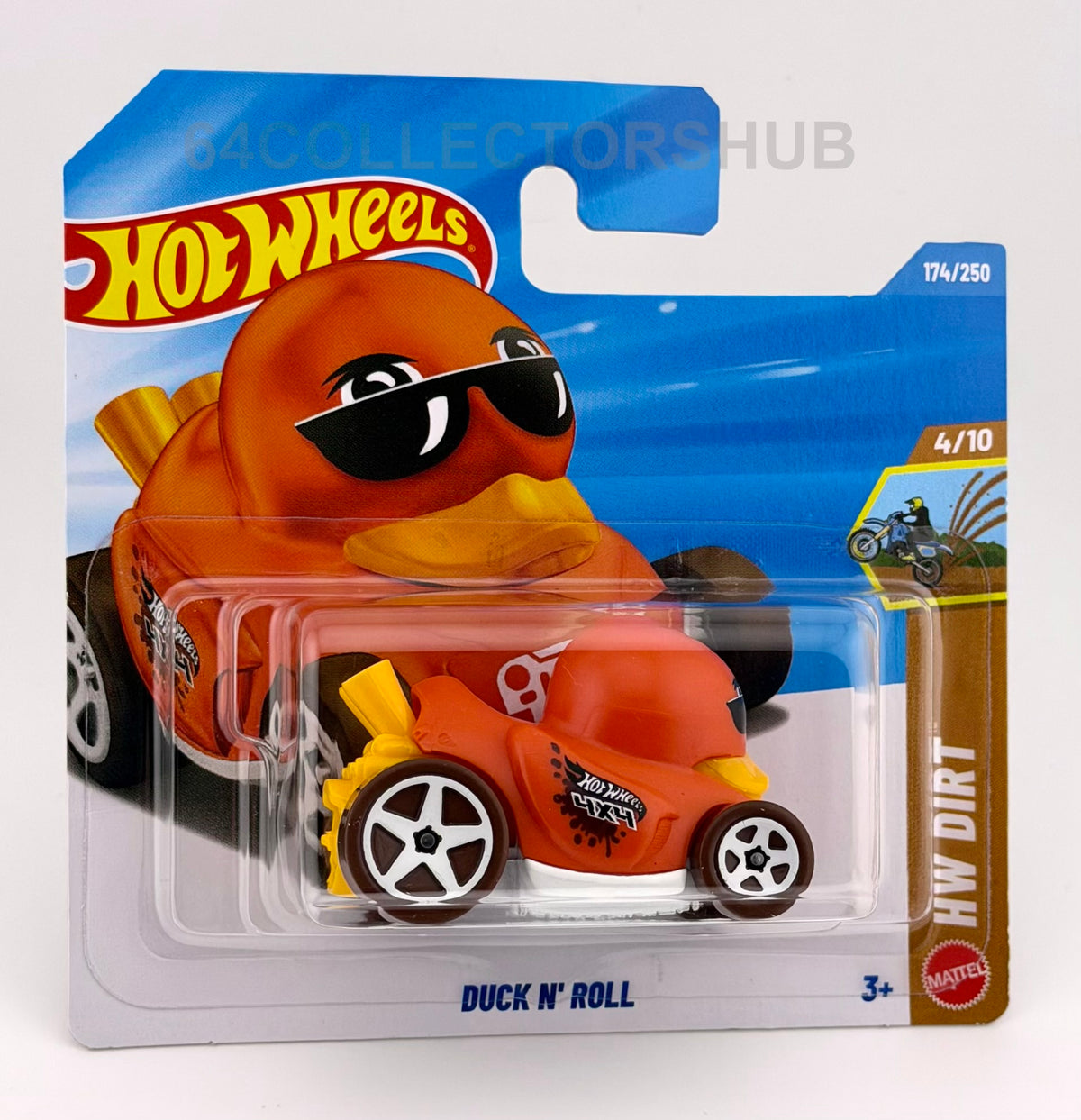 Hot Wheels - Duck N' Roll - Orange - HW Dirt - 174/250 - 2026