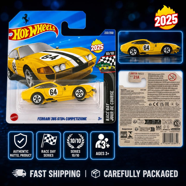 Hot Wheels Ferrari 365 GTB4 Competizione - Race Day - 2025