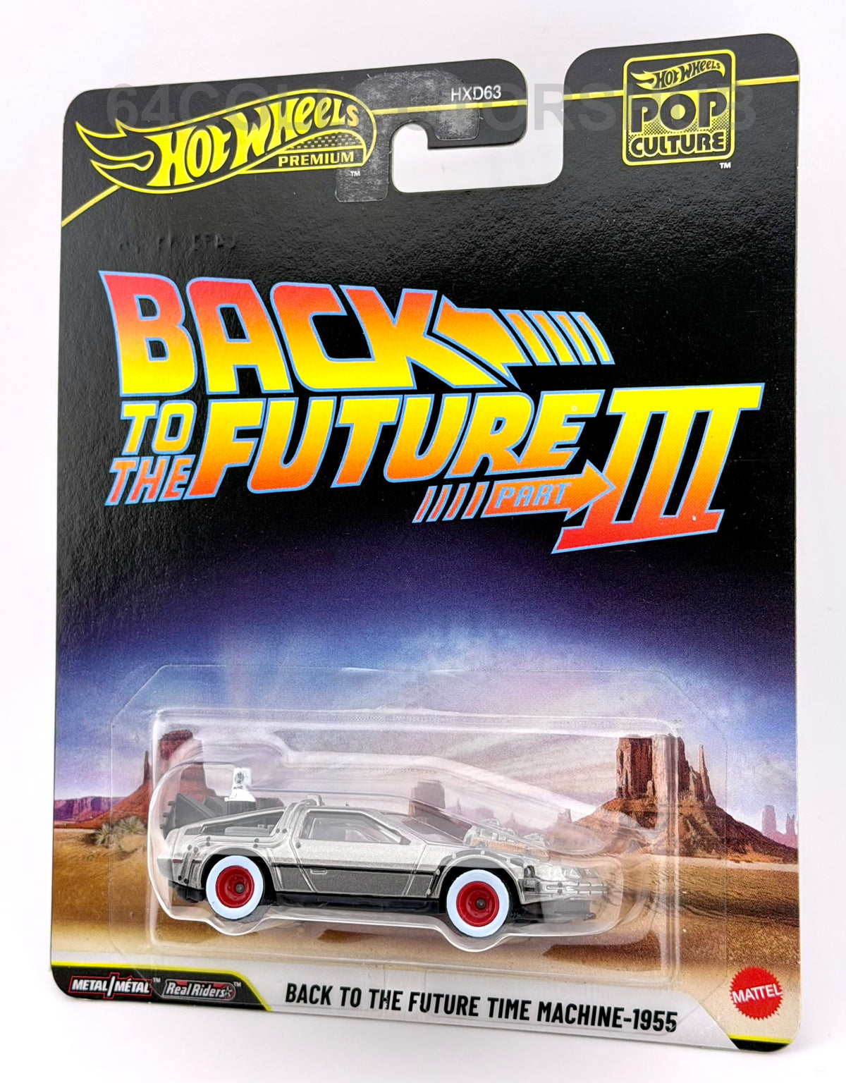Hot Wheels Premium - Back to the Future Time Machine 1955 - Pop Culture - 2025