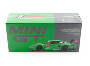 MINI GT - Porsche 911 GT3 R #77 - AO Racing Rexy - Daytona 2024 - #889 - Boxed