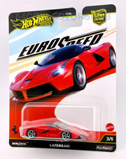 Hot Wheels Premium - LaFerrari - Euro Speed 3/5 - Red - 2025