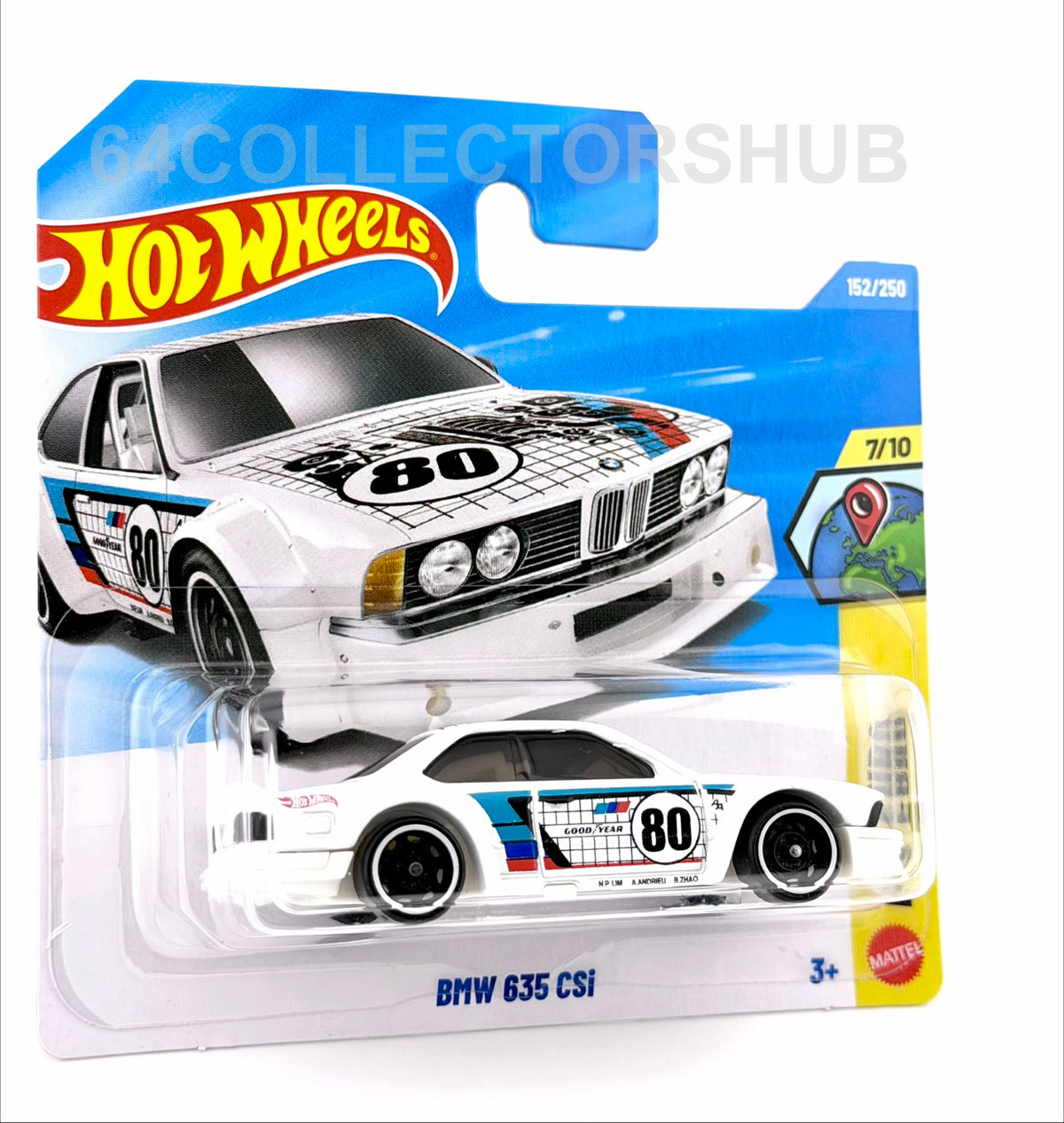 Hot Wheels - BMW 635 CSi - White - HW Euro - 152/250 - 2026