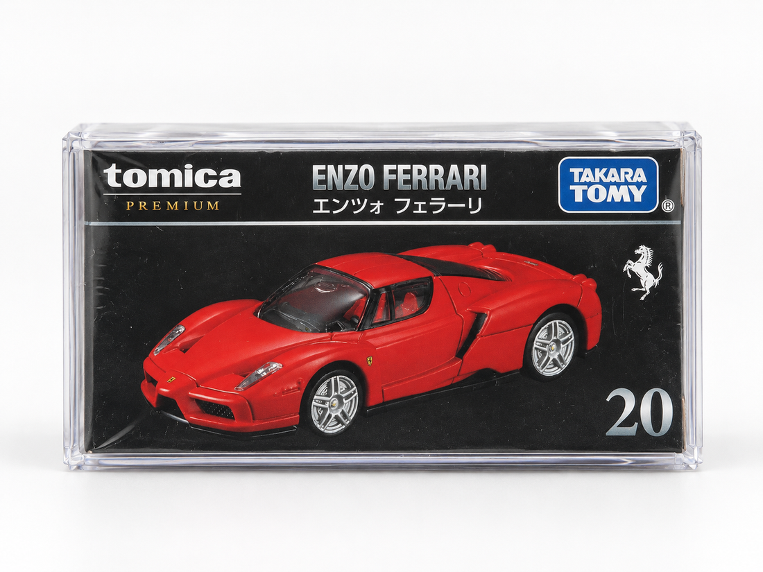 Tomica Premium - Enzo Ferrari - No. 20 - Red - Scale 1/62